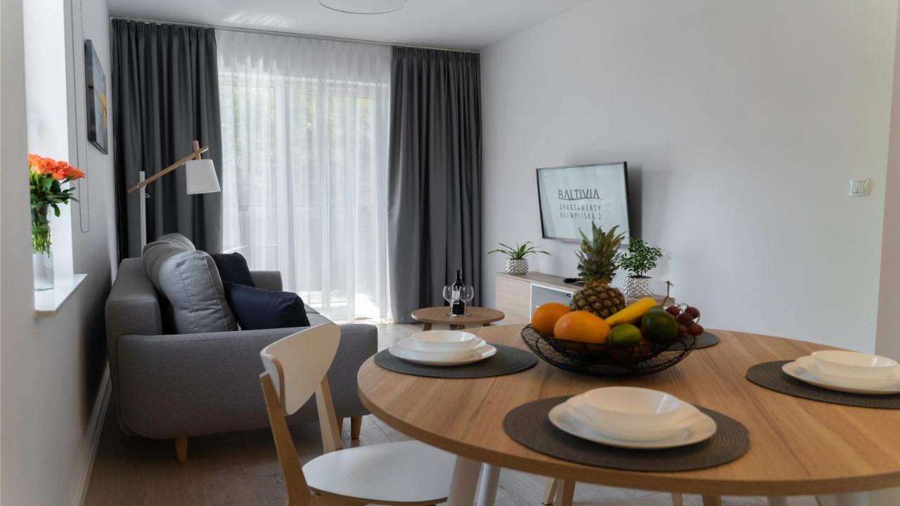 Apartamenty Baltivia Olimpijska 2 Мєлно Екстер'єр фото
